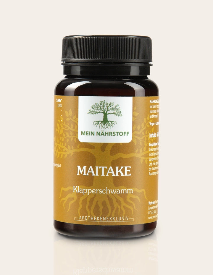Maitake Klapperschwamm von MEIN NÄHRSTOFF – natürlicher Vitalpilz für Stoffwechsel, Immunsystem und Gewichtskontrolle