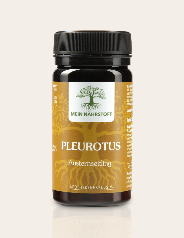 Pleurotus Austernseitling von MEIN NÄHRSTOFF – natürlicher Vitalpilz zur Unterstützung von Darmflora, Immunsystem und Muskelfunktion