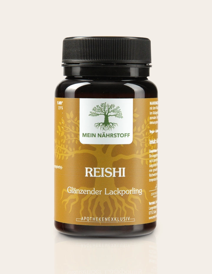Reishi Glänzender Lackporling von MEIN NÄHRSTOFF – traditioneller Vitalpilz für Immunsystem, innere Balance und Zellschutz
